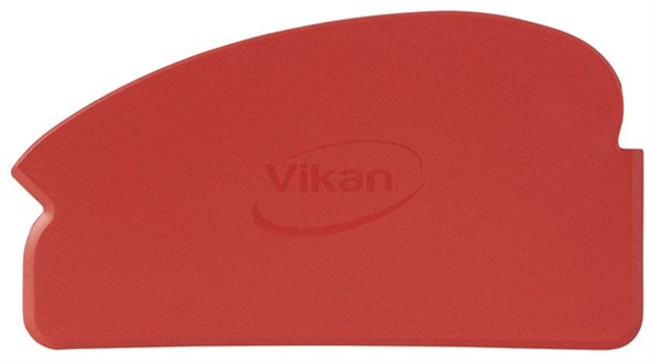 Vikan – Hygiene – Handschraper – Metal&x-ray detecteerbaar – Flexibel – Polypropyleen – Rood