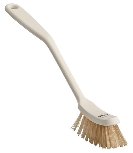 Vikan – Hygiene – Grillborstel – Harde hittebestendige vezels – Wit