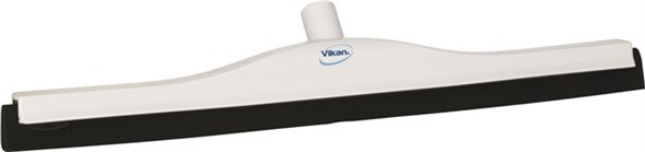 Vikan – Hygiene klassieke vloertrekker – Met vaste nek – Zwarte cassette – 600mm – Wit