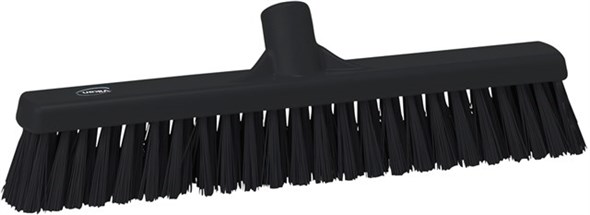 Vikan – Hygiene – Veger – Zachte vezels – 410mm – Zwart