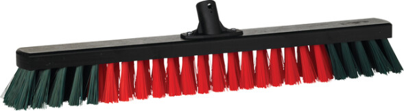 Vikan – Transport houten garagebezem – 665mm – Harde vezels – Zwart