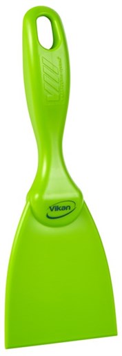 Vikan – Hygiene handschraper – Recht – 75mm – Limoen