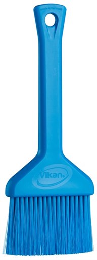 Vikan – Hygiene plat kwastje – Superzacht – 70mm – Blauw
