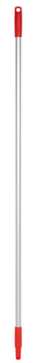 Vikan – Hygiene – Steel – Met schroefdraad – Aluminium  – Rood – 150cm