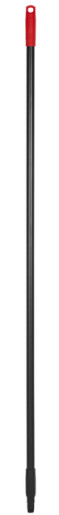 Vikan – Transport houten steel – 1560mm – Ø25mm – Met schroefdraad – Zwart