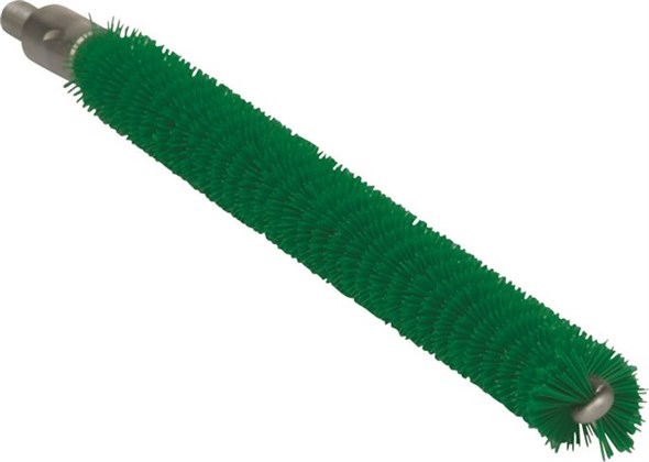 Vikan – Hygiene – Pijpenborstel – Voor flexibele kabel – Medium vezels – Groen – 12mm