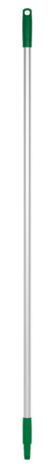 Vikan – Hygiene – Steel – Met schroefdraad – Aluminium – Groen – 150cm