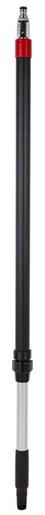 Vikan – Transport telescoopsteel – Met aan/uit kraan en Gardena-aansluiting – 106-160cm