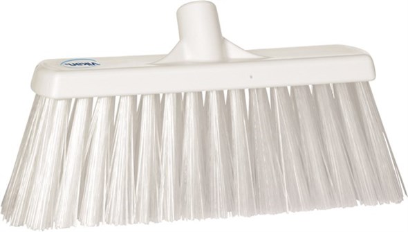 Vikan – Hygiene bezem – Extra Harde vezels – Wit – 30cm
