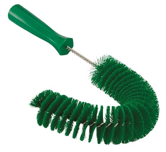 Vikan – Hygiene – Externe buizenborstel – Medium vezels – Groen