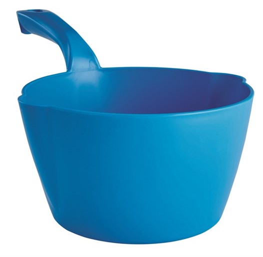 Vikan – Hygiene schepbak – Rond – Schenktuit – Blauw – 2L