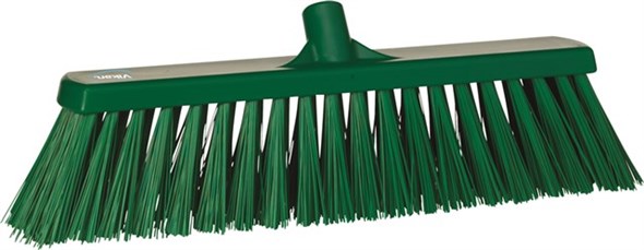 Vikan – Hygiene bezem – Extra Harde vezels – Groen – 47cm