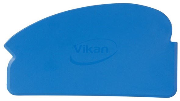 Vikan – Hygiene – Handschraper – Metal&x-ray detecteerbaar – Flexibel – Polypropyleen – Blauw