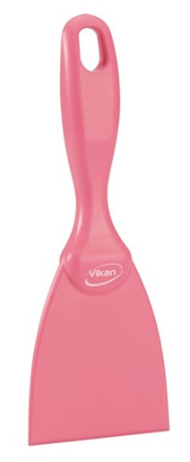 Vikan – Hygiene – Handschraper – Recht – Polypropyleen – Roze – 75mm