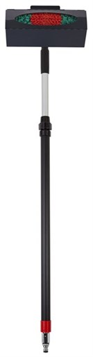 Vikan – Actieset: 25cm wasborstel + tele-steel Met aan/uit kraan en Gardena aansl. – 106-160cm