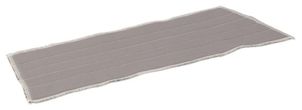Vikan – Microfibre Window – Microvezel vlakmop – Klittenband – 400mm – Grijs