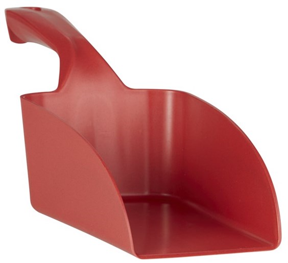 Vikan – Hygiene – Handschep – Metal & x-ray detecteerbaar – Recht – Polypropyleen – Rood – 1L