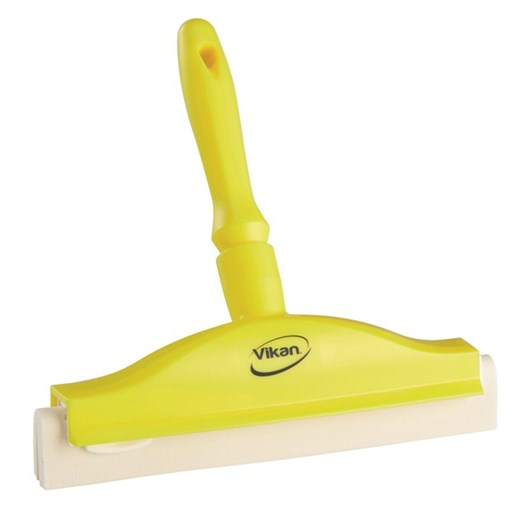 Vikan – Hygiene handtrekker – Geel met Witte klikcassette – 250mm