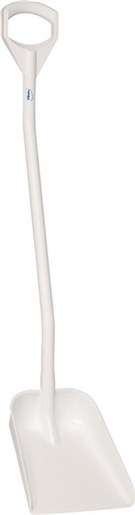 Vikan – Hygiene – Schep – Ergonomische steel – Klein blad – Polypropyleen – Wit