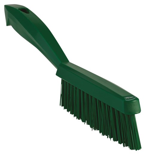 Vikan – Hygiene – Smalle handborstel – Extra harde vezels – Groen