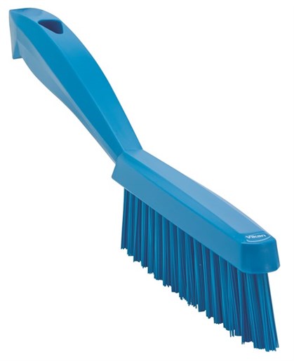 Vikan – Hygiene – Smalle handborstel – Extra harde vezels – Blauw