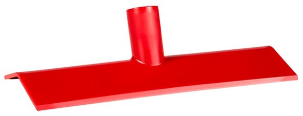 Vikan – Hygiene nylon schraper/duwer – Met steelaansluiting – 270mm – Rood
