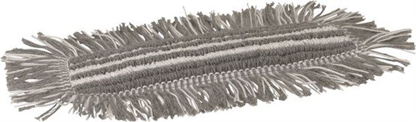 Vikan – Microfibre Damp48 – Heavy Duty microvezel vlakmop – Klittenband – 250mm – Grijs