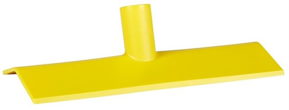 Vikan – Hygiene nylon schraper/duwer – Met steelaansluiting – 270mm – Geel