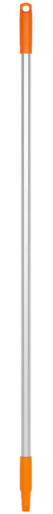 Vikan – Hygiene – Steel – Met schroefdraad – Aluminium – Oranje – 130cm