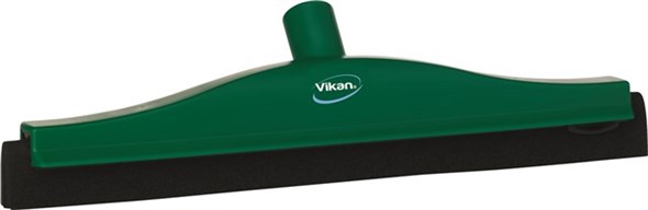 Vikan – Hygiene klassieke vloertrekker – Met vaste nek – Zwarte cassette – 400mm – Groen