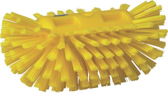 Vikan – Hygiene tankborstel – Harde vezels – 130x205mm – Geel
