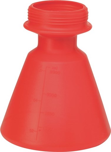 Vikan – Hygiene reserve can Voor Foam Sprayer – Rood – 2,5L