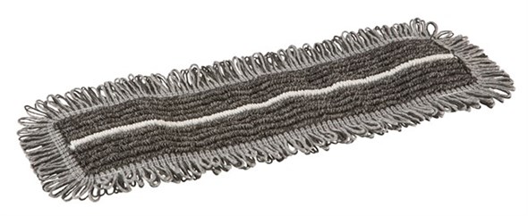 Vikan – Microfibre Damp47 – Microvezel vlakmop – Pocket – 40cm – Donkergrijs
