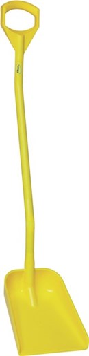 Vikan – Hygiene – Schep – Ergonomische steel – Klein blad – Polypropyleen – Geel