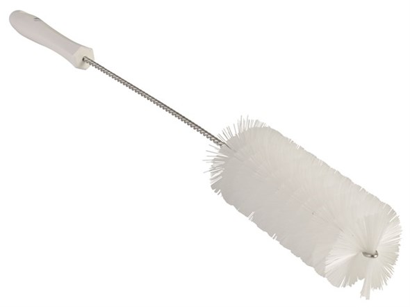 Vikan – Hygiene – Pijpenborstel – Medium vezels – 510mm – Wit – Ø60mm