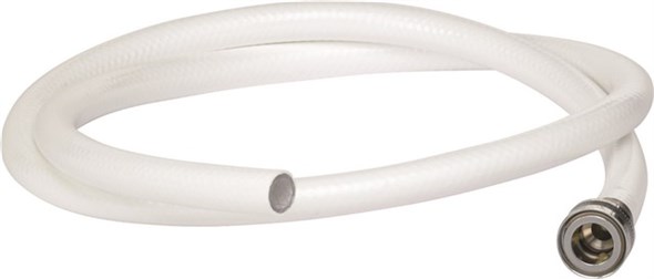 Vikan – Hygiene uitvoerslang – 1,5 Meter – Met ½" snelkoppeling  – Wit