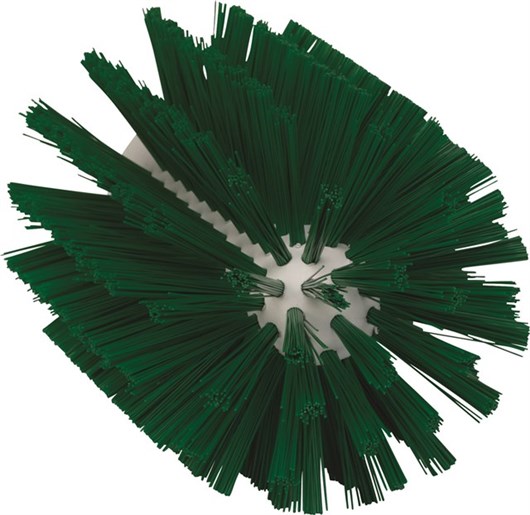 Vikan – Hygiene pijpenborstel – Medium vezels – Steelmodel – Ø103mm – Groen