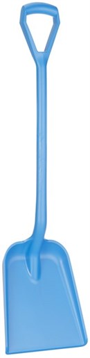 Vikan – Hygiene – Schep – Metal&x-ray detecteerbaar – Rechte steel – Polypropyleen – Blauw