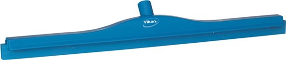 Vikan – Hygiene full colour vloertrekker – Met vaste nek en vervangingscassette – 700mm – Blauw