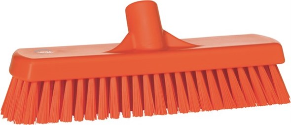 Vikan – Hygiene vloerschrobber – Hard – 305mm – Oranje