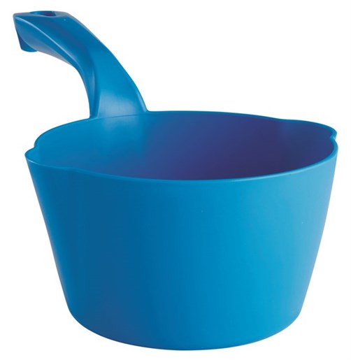 Vikan – Hygiene schepbak – Rond – Schenktuit – BLauw – 1L