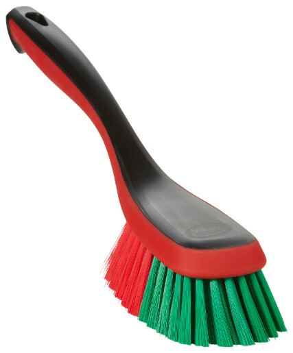Vikan – Transport Handborstel – lange vezels – rubber stootrand – 325mm
