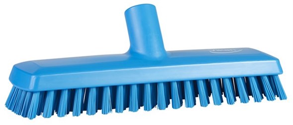 Vikan – Hygiene luiwagen – Met waterdoorvoer – Extra hard – 270mm – Blauw