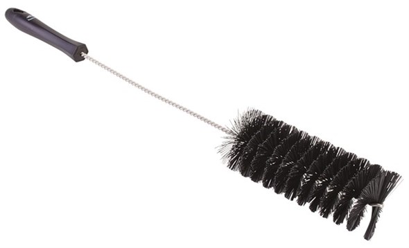 Vikan – Hygiene – Pijpenborstel – Medium vezels – 510mm – Zwart – Ø60mm