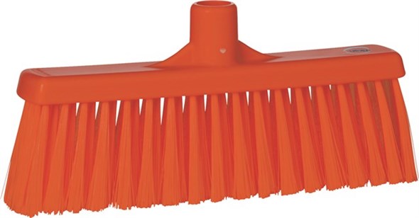 Vikan – Hygiene – Veger – Met rechte nek – Medium vezels – Oranje