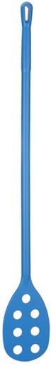 Vikan – Hygiene roerspatel – Met geperforeerd blad – Metal & x-ray detecteerbaar – Ø31mm – 1200mm – Blauw