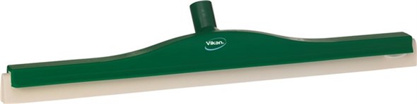Vikan – Hygiene klassieke vloertrekker – Met vaste nek – Witte cassette – 600mm – Groen