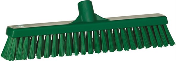 Vikan – Hygiene – Combiveger – Hard/Zachte vezels – 410mm – Groen