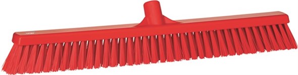 Vikan – Hygiene – Combiveger – Hard/Zachte vezels – 610mm – Rood