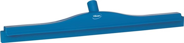 Vikan – Hygiene full colour vloertrekker – Met vaste nek en vervangingscassette – 600mm – Blauw